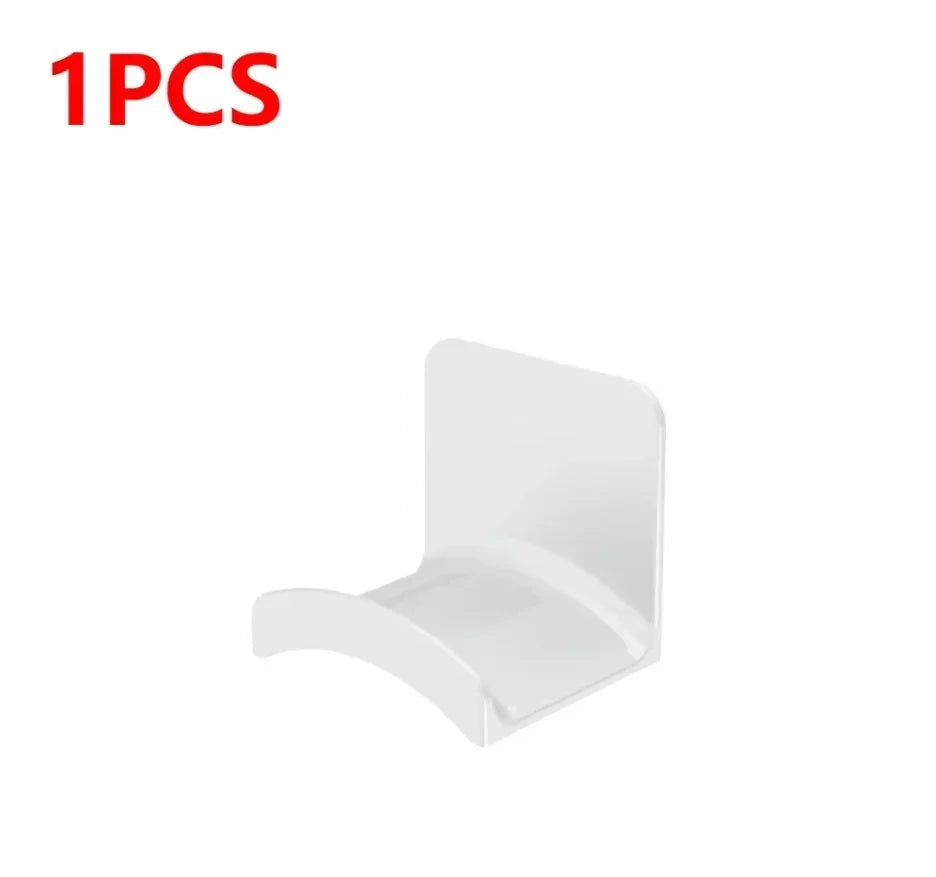 No Punch Headphone Hook Clip Holder Gaming Headset Stand PC Adjustable Headphone Bracket Desk Hanger with Cable Clips Universal