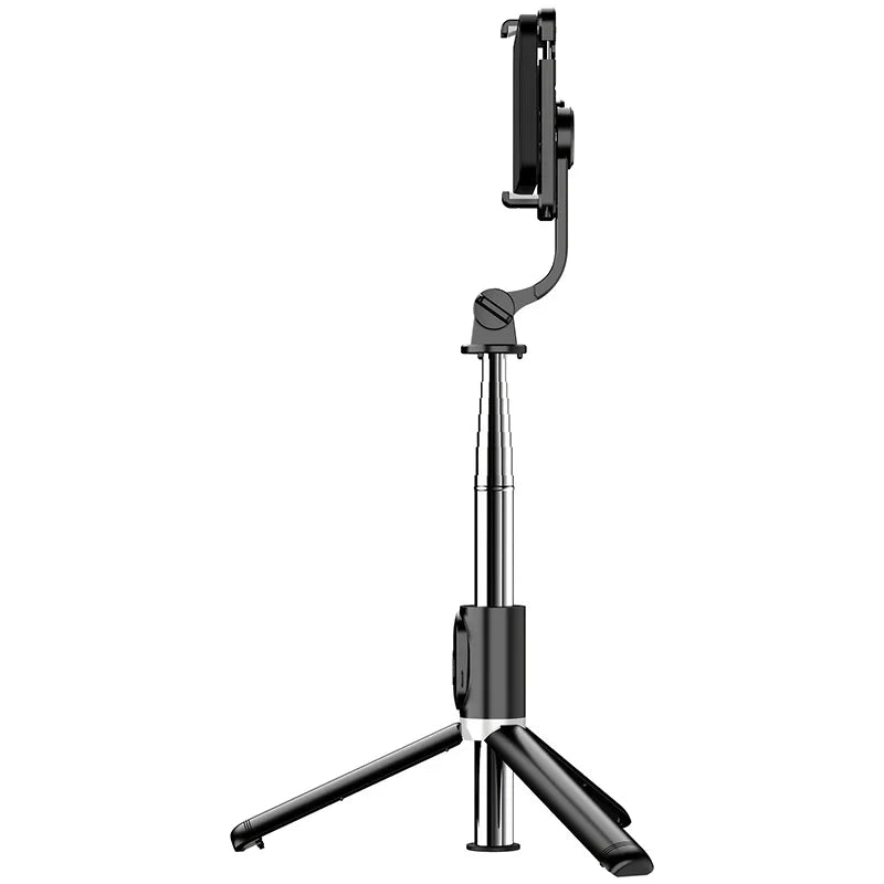 40 Inch Retractable Selfie Stick Professional Floor Tripod for Live Streaming, with Wireless Remote, 360° Rotation, Stable Anti-