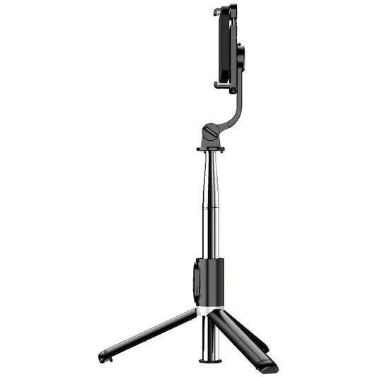 40 Inch Retractable Selfie Stick Professional Floor Tripod for Live Streaming, with Wireless Remote, 360° Rotation, Stable Anti-