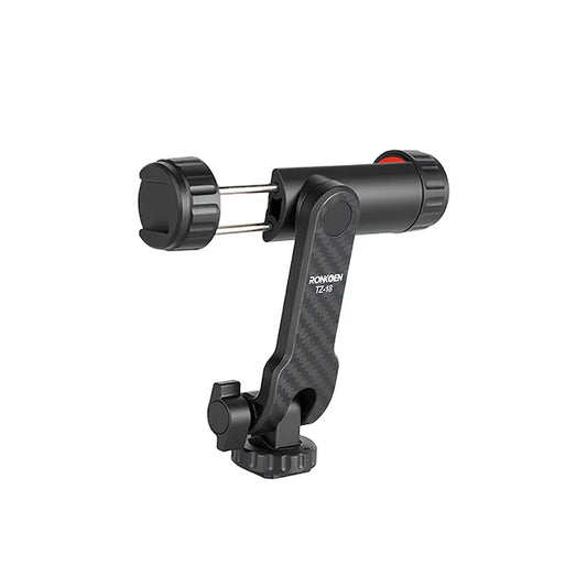 TZ-18 for Samsung Iphone Xiaomi Cellphone Universal 360° Mobile Phone Clip Holder for 1/4 Screw Tripod Mount Adapter